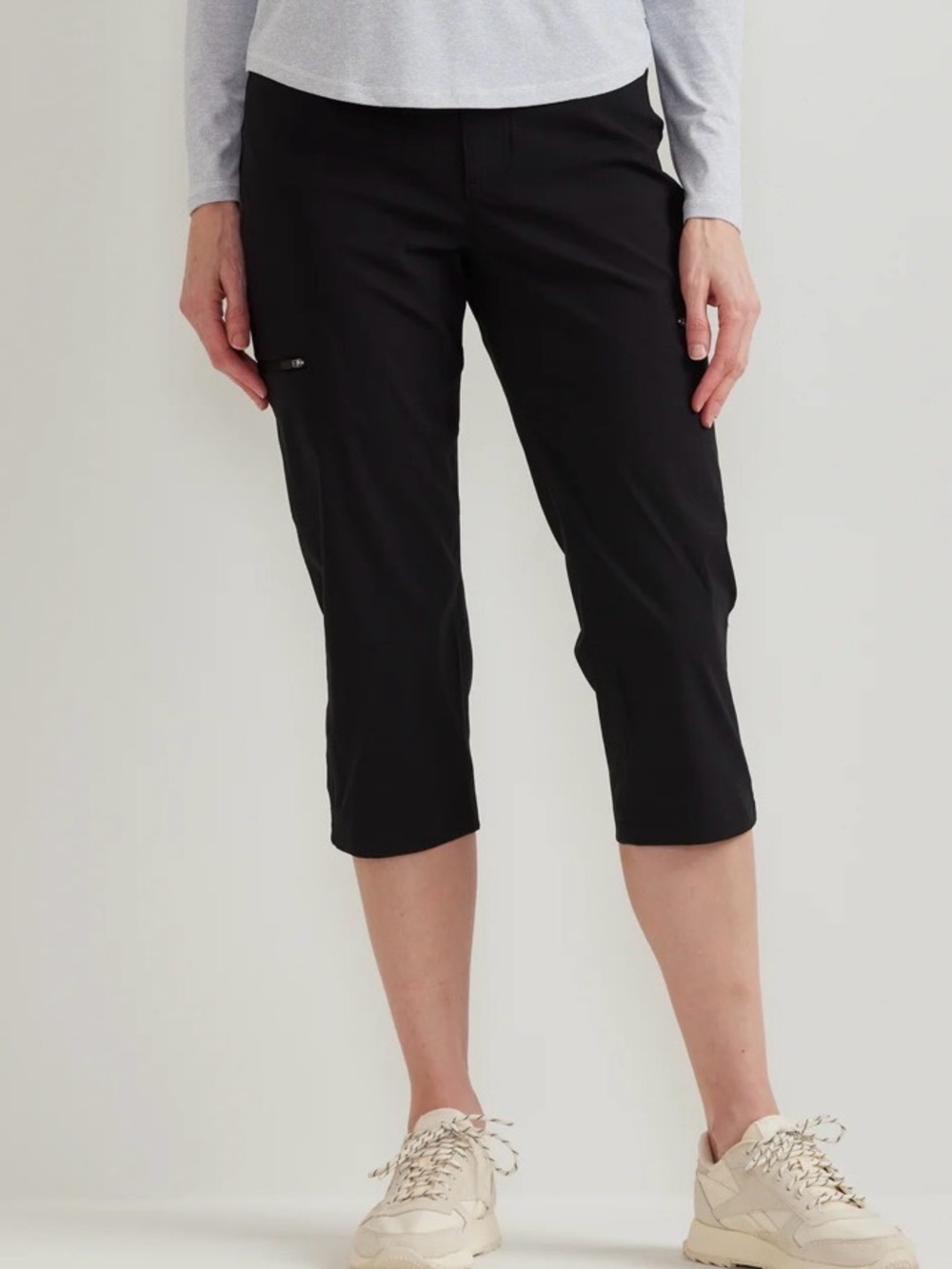 Eddie Bauer Women’s Black Hike Capri Pants